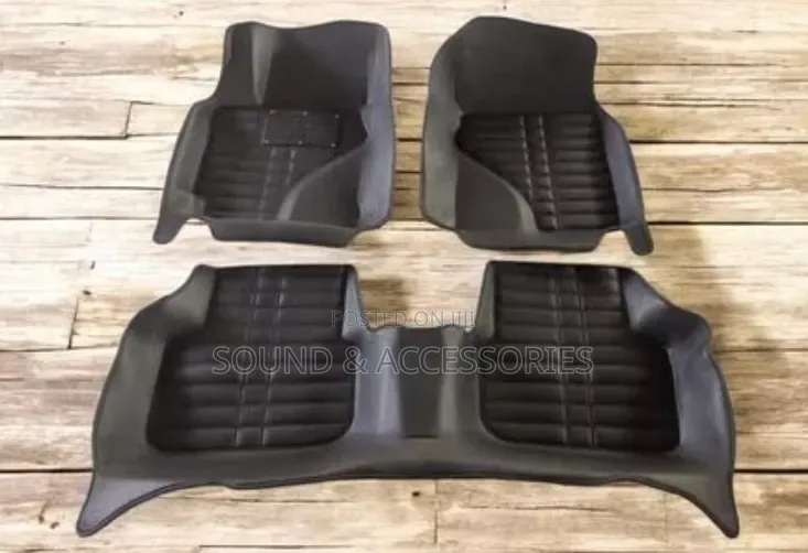 Toyota Corolla 2003-2006 Black 3d Customised Floormat