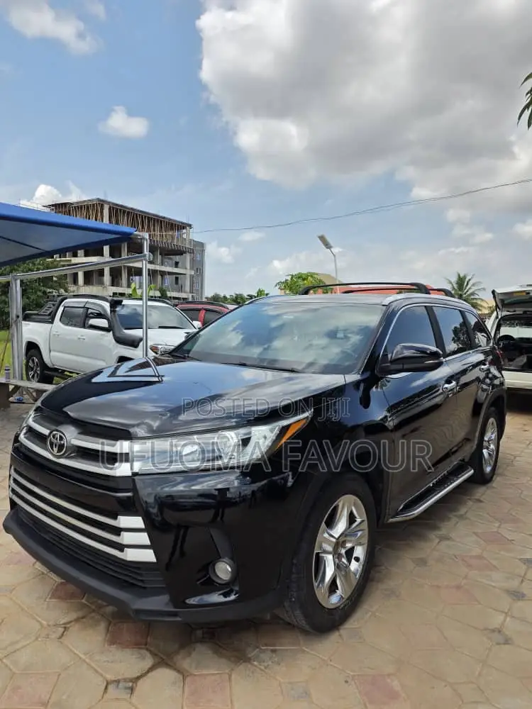 Toyota Highlander Limited V6 4x4 (3.5L 6cyl 6A) 2016 Black