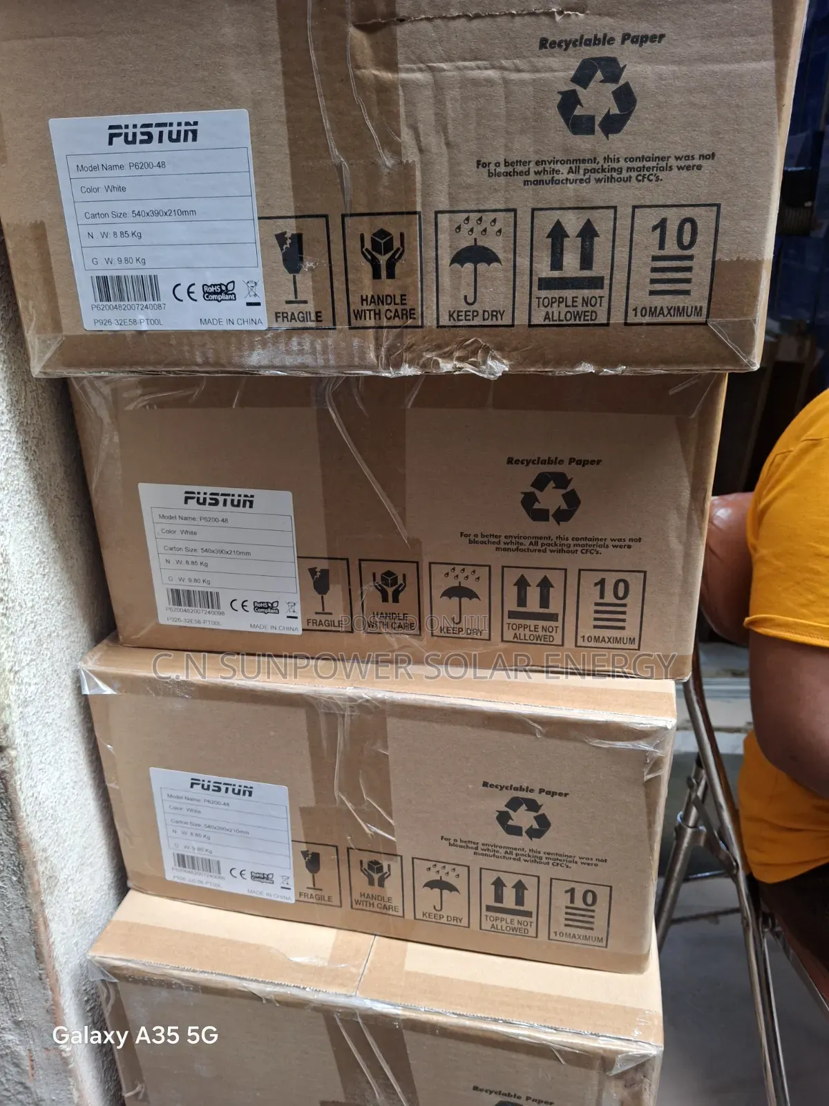 6.2kva/48v Pustun Hybrid Solar Inverter