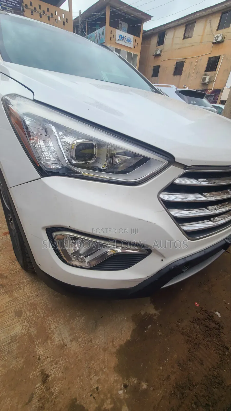 Hyundai Santa Fe 2013 White