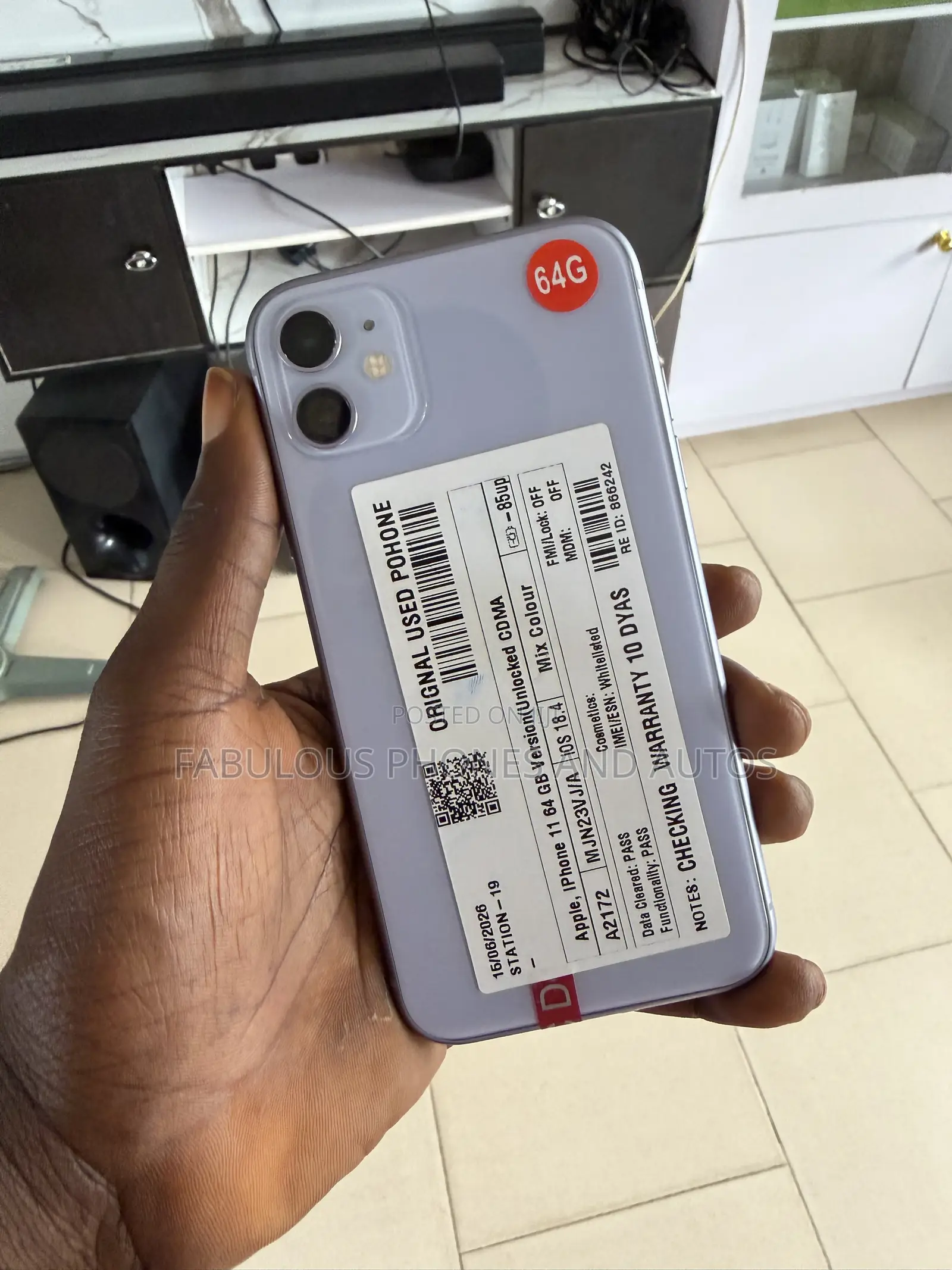 Apple iPhone 11 64 GB Purple