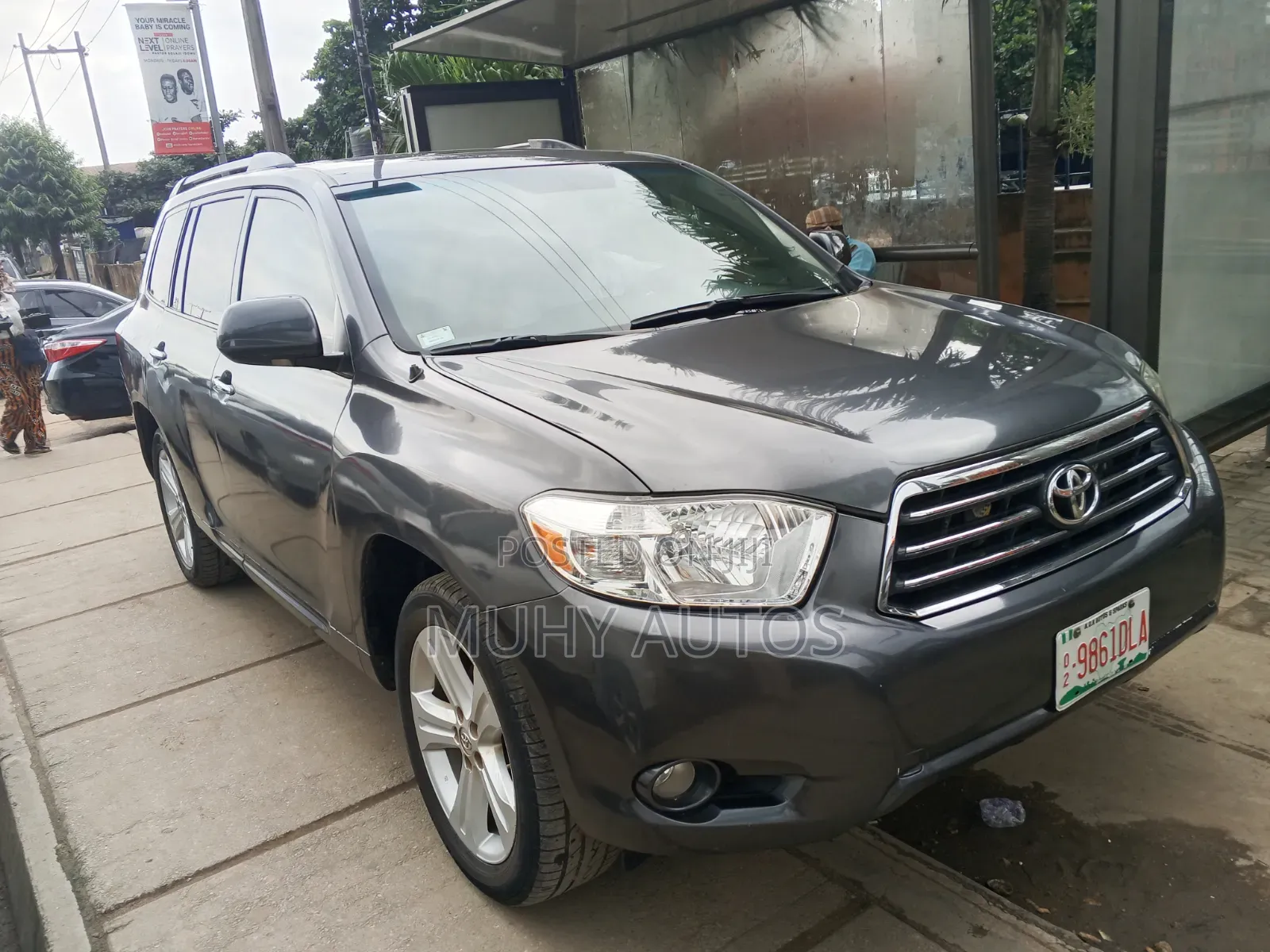 Toyota Highlander 2008 Gray