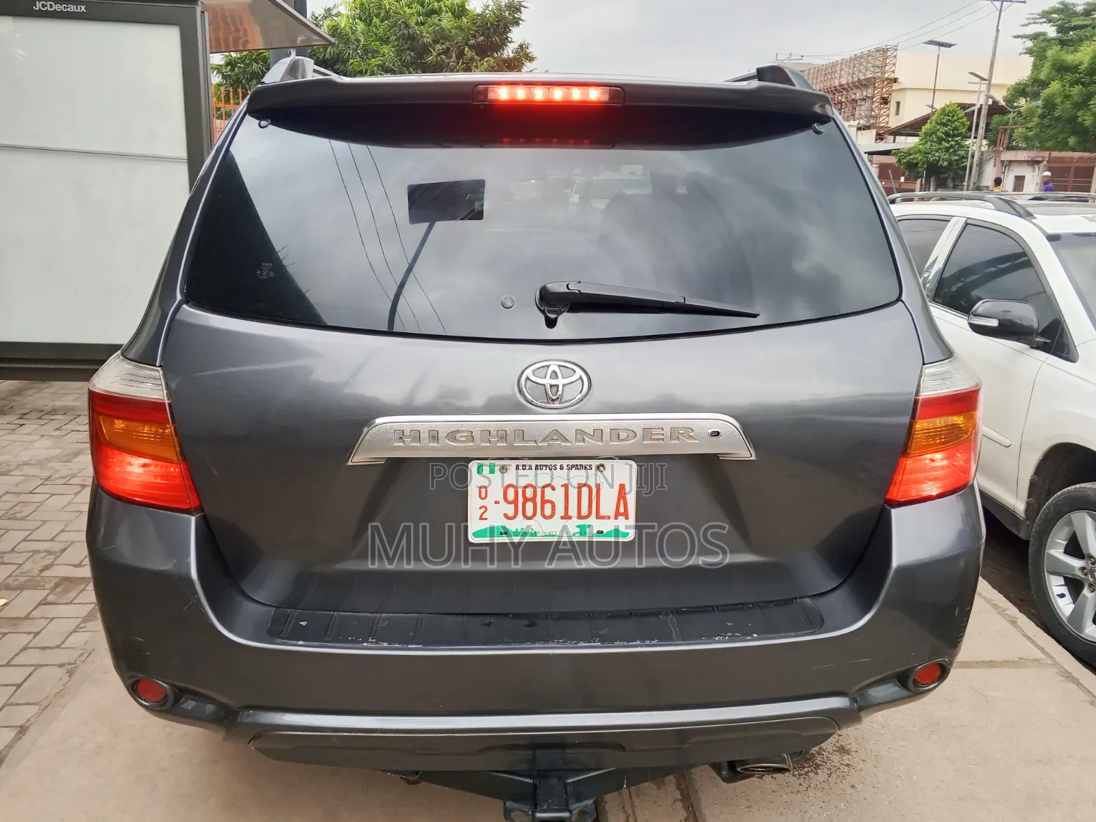 Toyota Highlander 2008 Gray