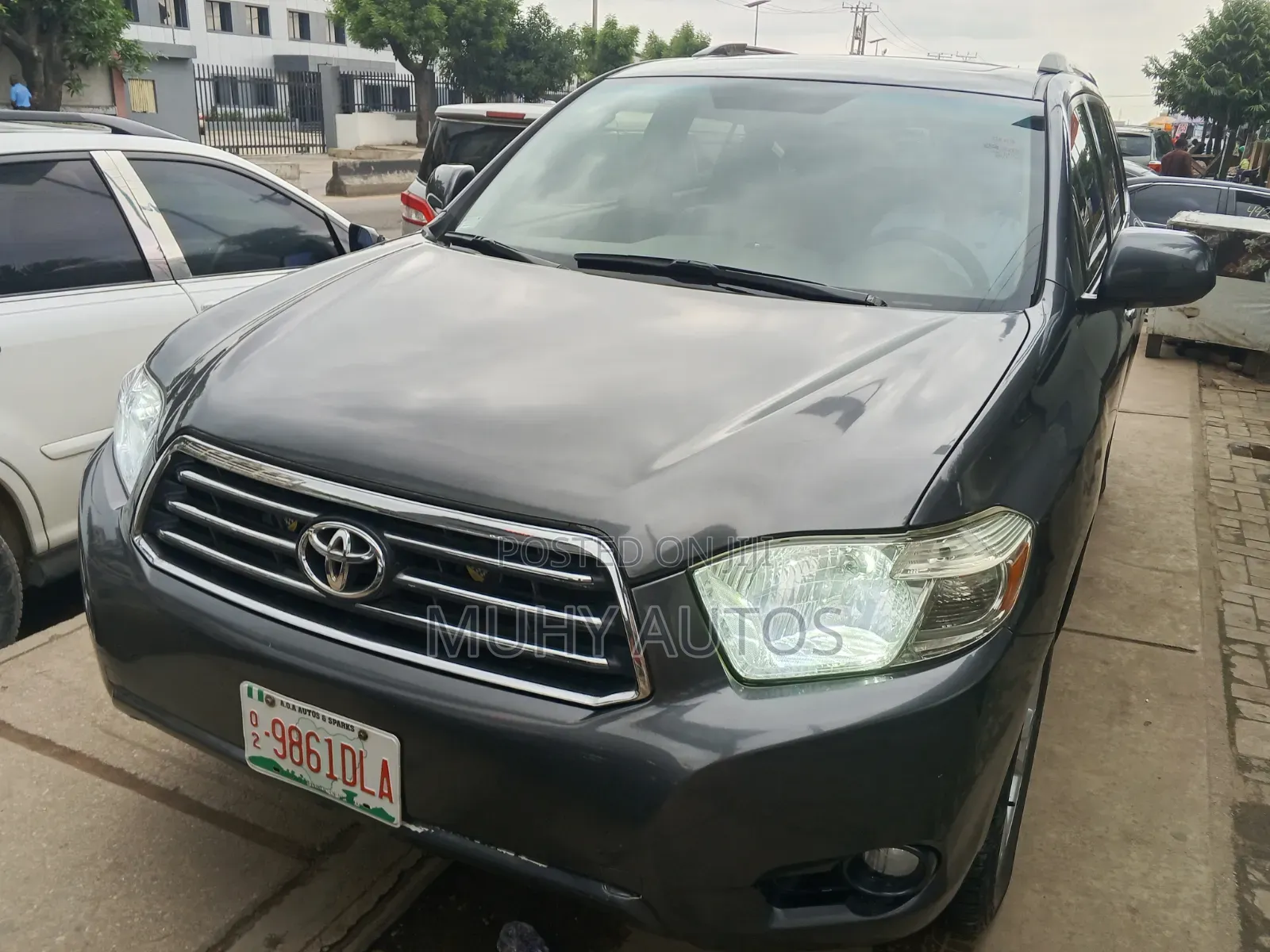 Toyota Highlander 2008 Gray