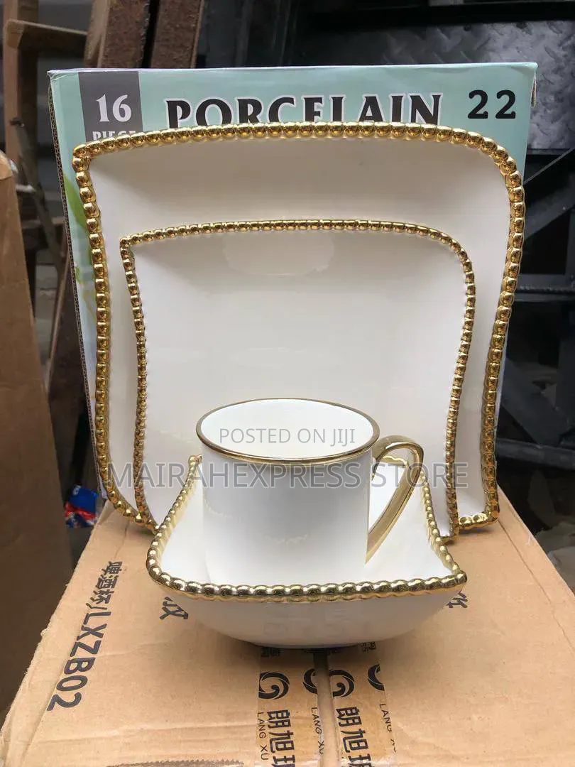 16pcs Luxury Porcelain Dinnerware Set