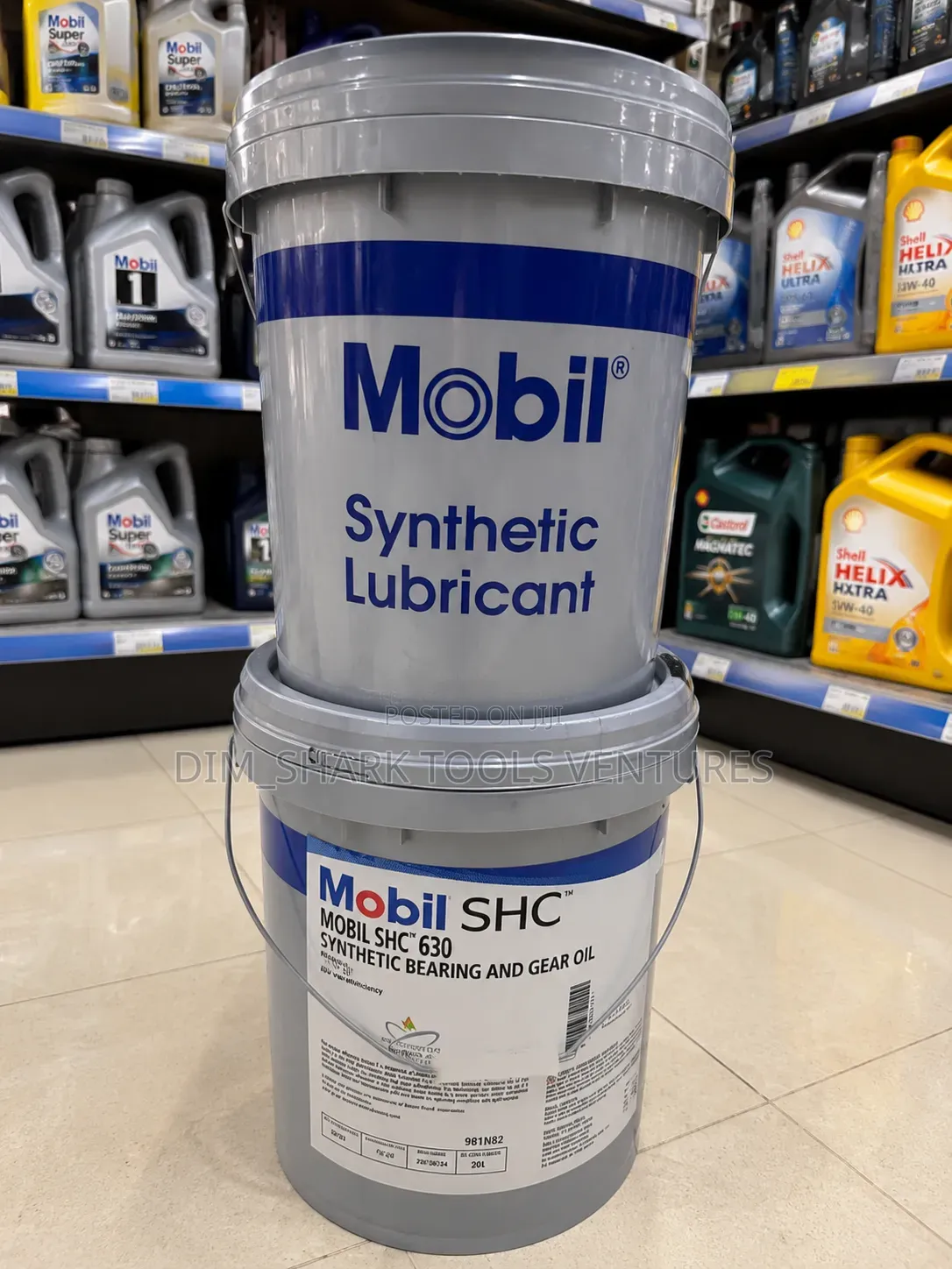 20 Litre Mobil SHC 630 Synthetic Bearing and Gear Oil