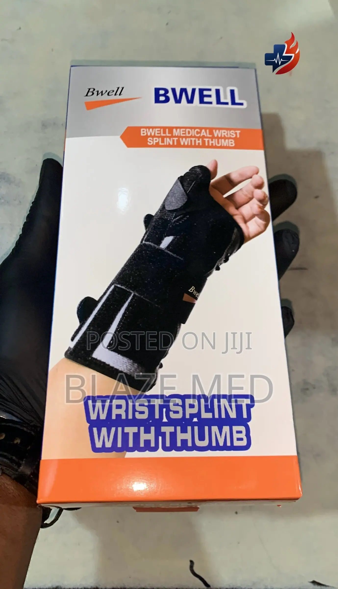 Bwell Wrist Splint With Thumb