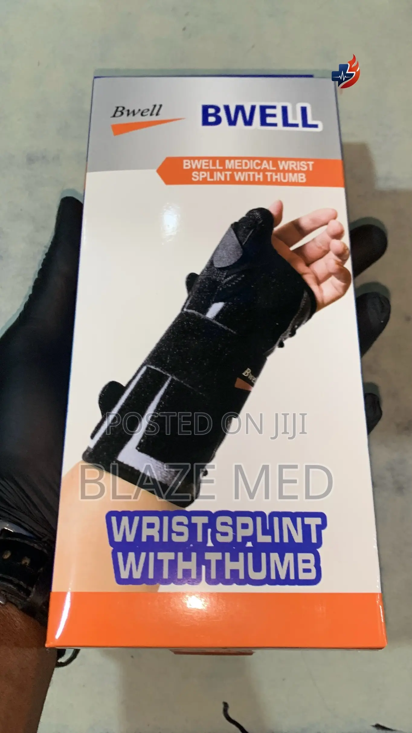 Bwell Wrist Splint With Thumb
