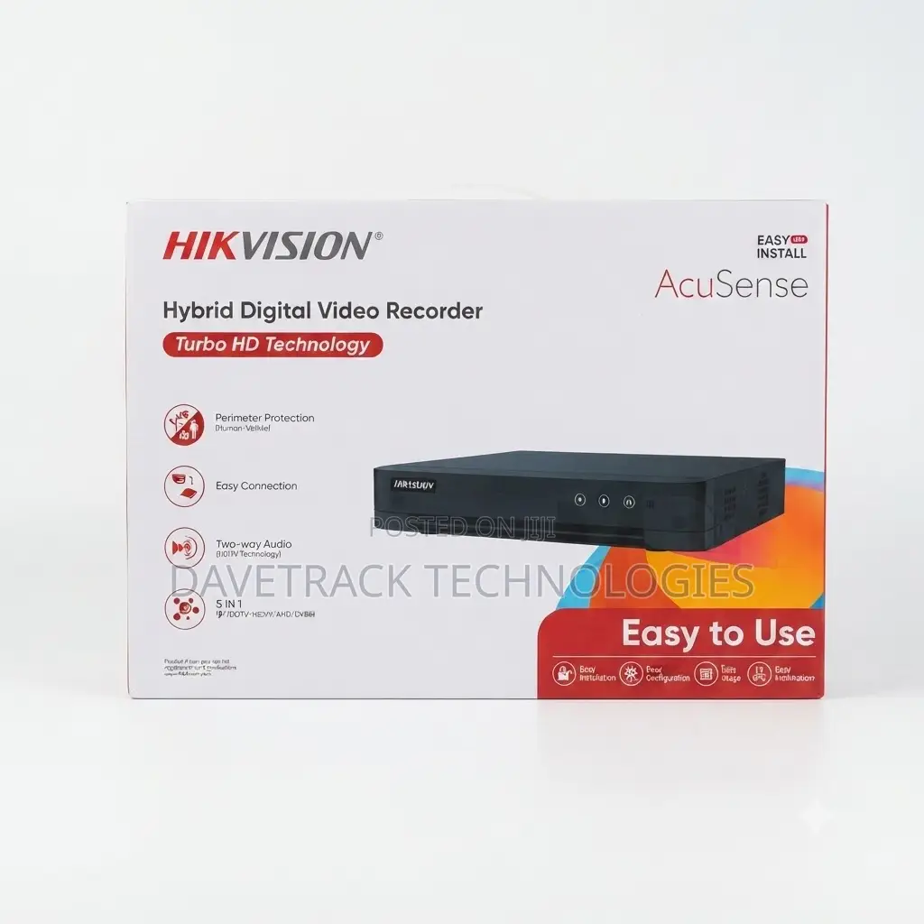 Hikvision 8-Channel AcuSense Turbo HD DVR iDS-7208HQHI-M1/T