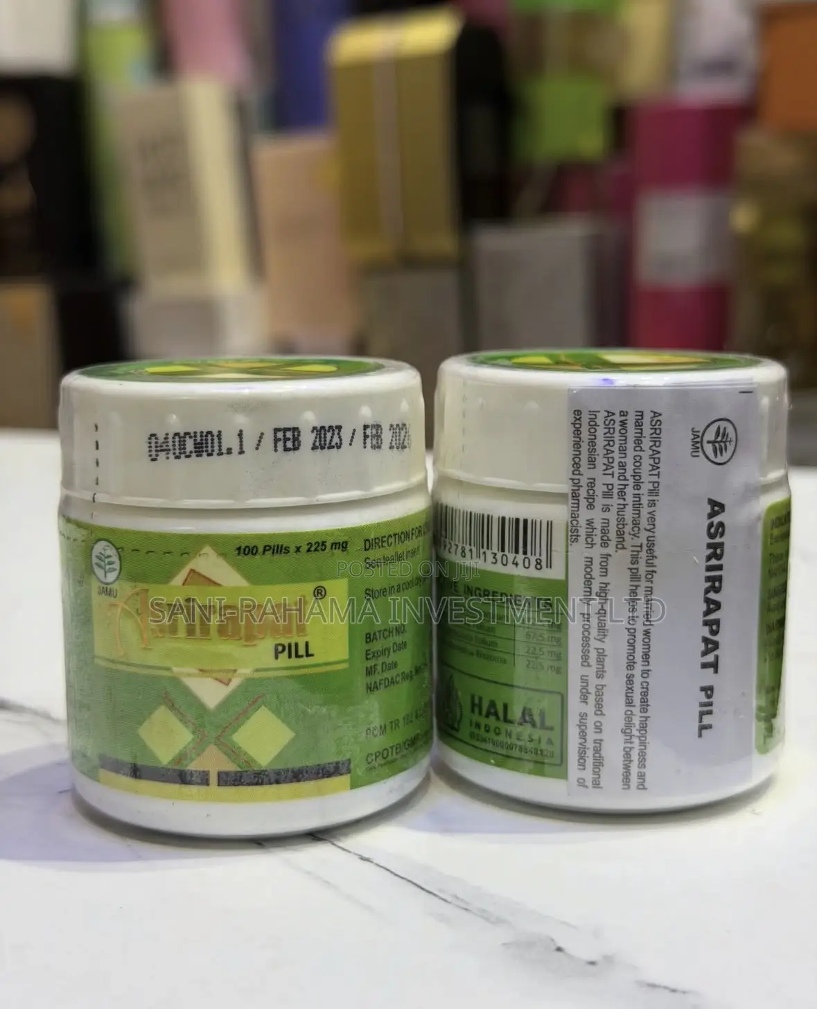 Original Asrirapat Herbal Pills | 100 Pills