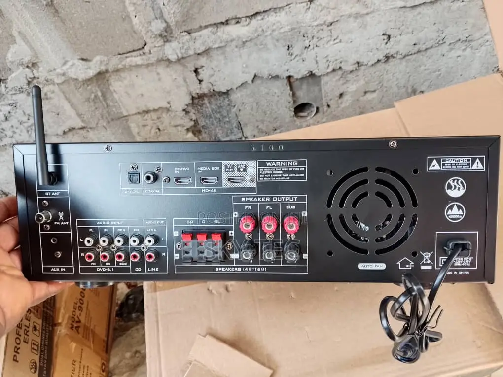 Original Sunbuck Power Amplifier Bluetooth,USB,3-Hdmi,fm Radio 2000w