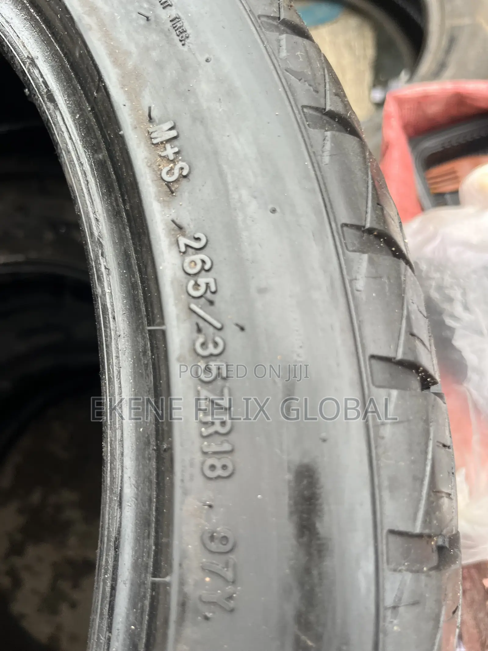 265/35/18 Back Tyres for Mercedes