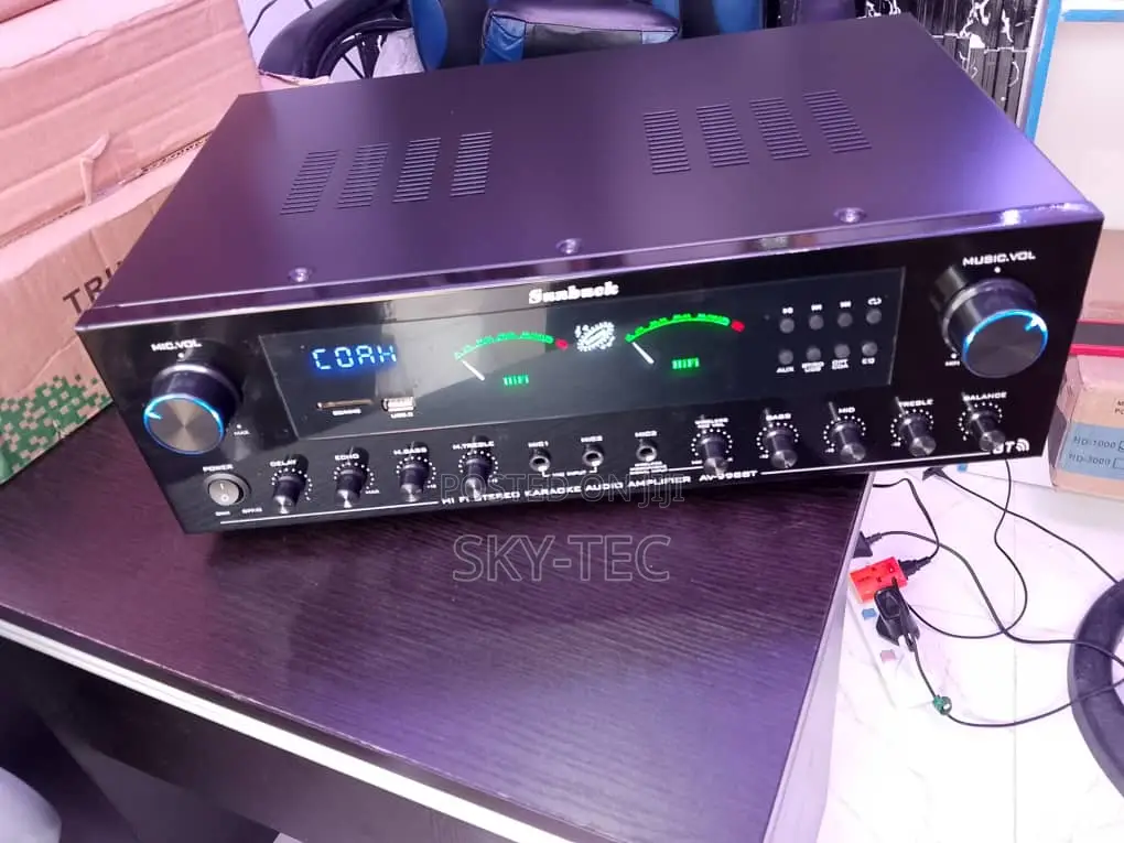 Original Sunbuck Table Power Amplifier Bluetooth, USB, 1500watts