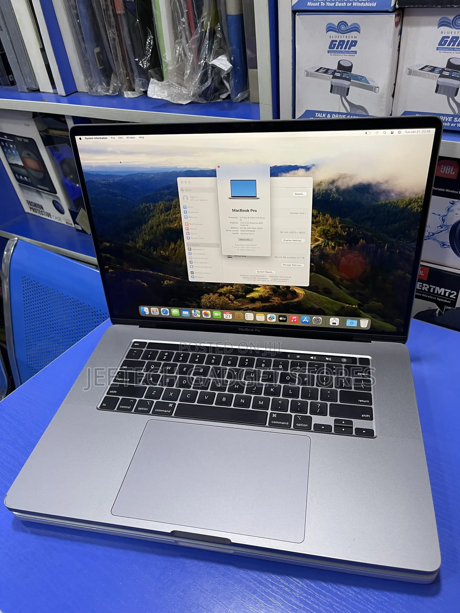 Laptop Apple MacBook Pro 2019 16GB Intel Core i7 SSD 512GB