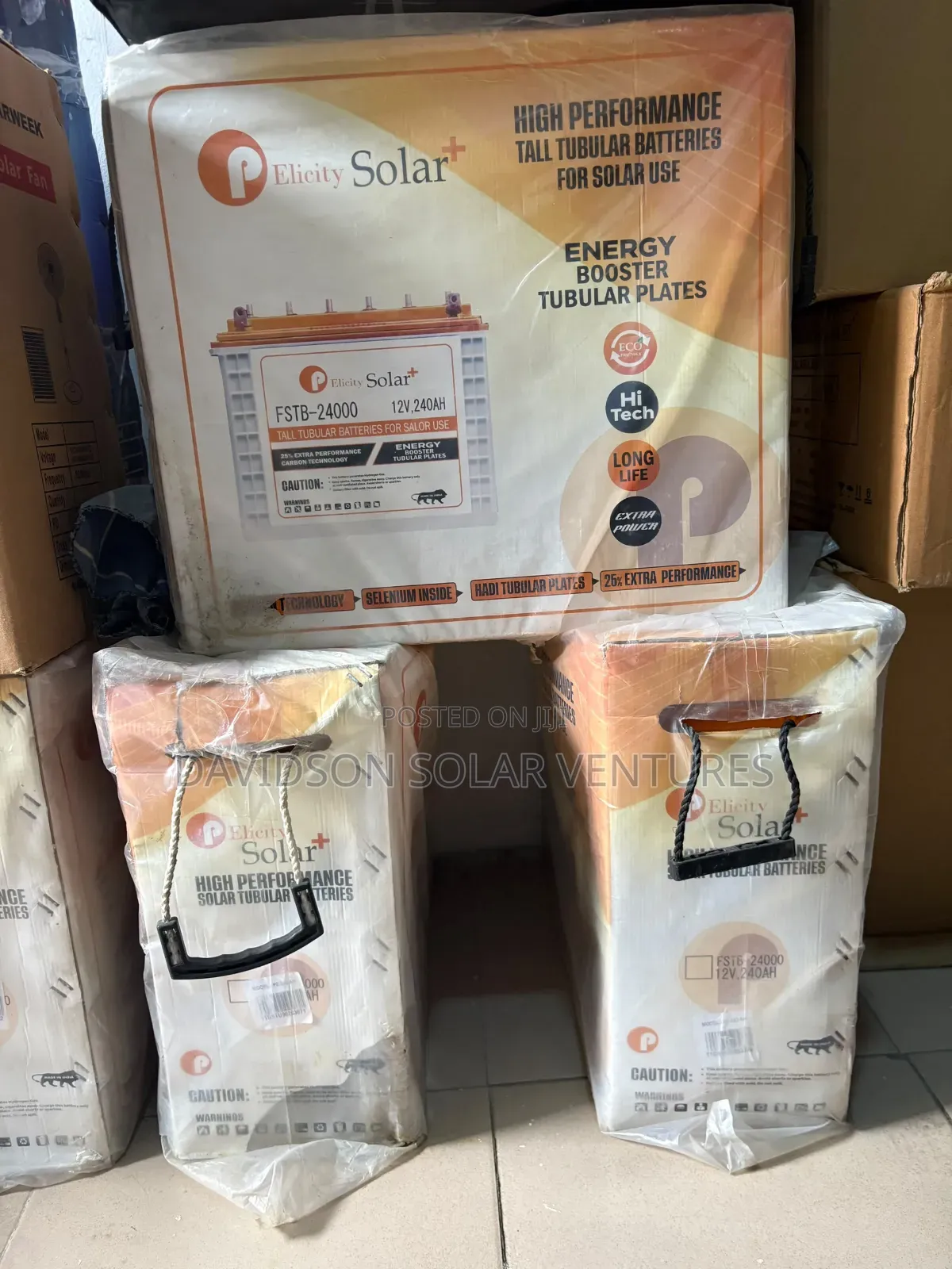 240Ah 12v Pelicity Tubular Battery