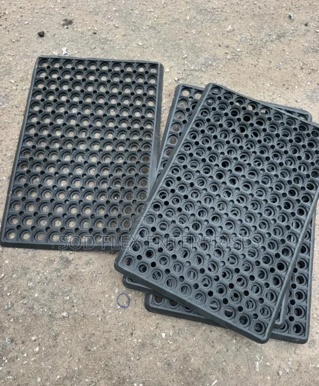 60*40cm Durable Welcome Hollow Mat