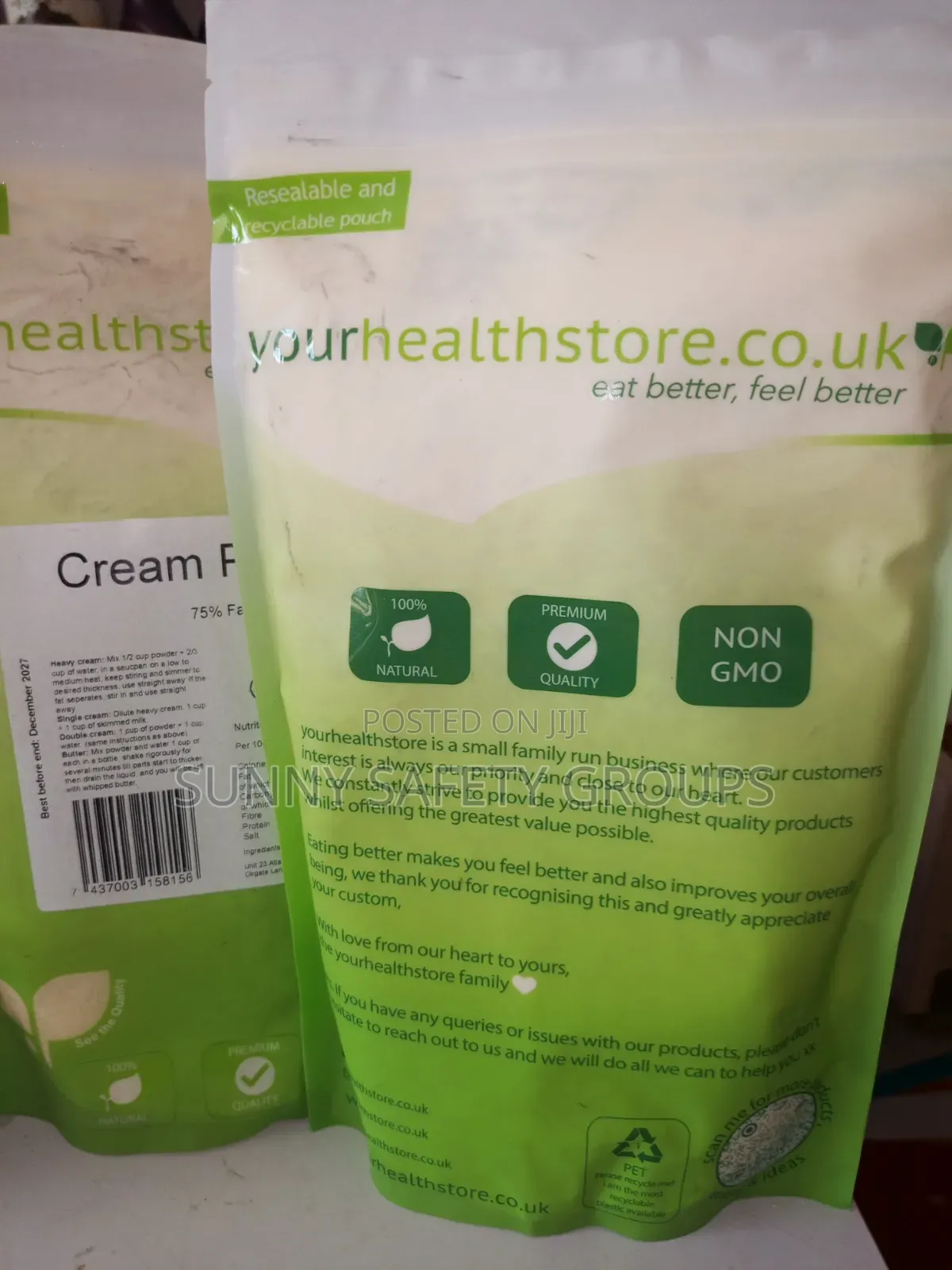 Keto Cream Powder Sugar Free Diabetic Friendly,