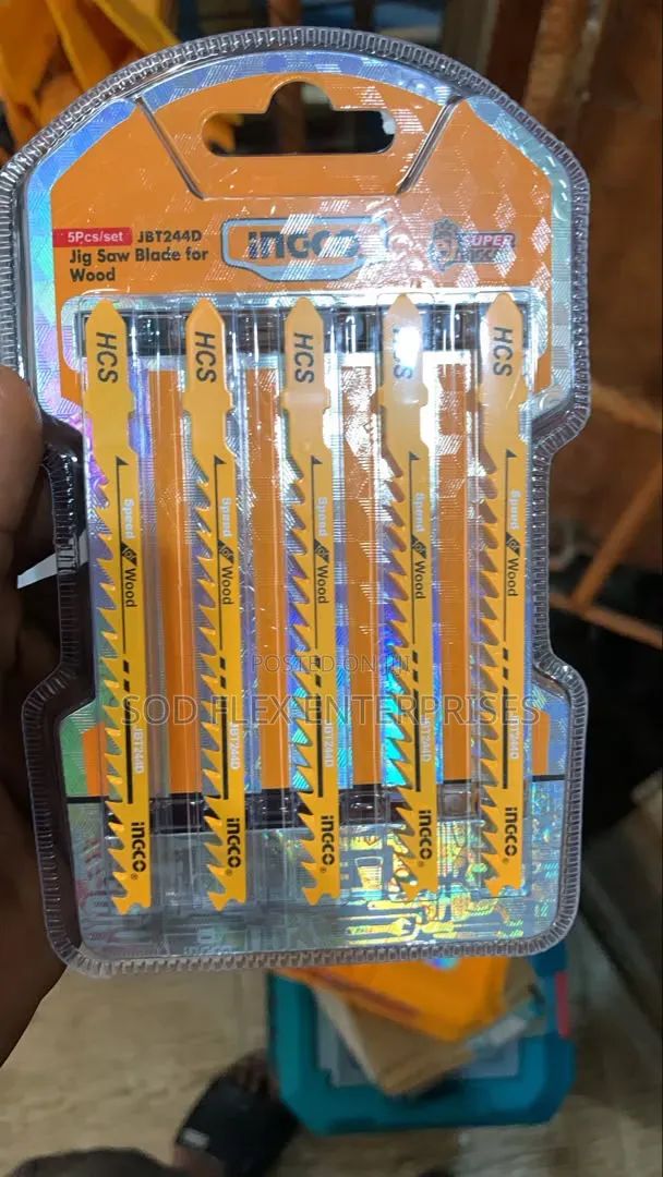 5 Pieces Set of Jigsaw Blade for Wood
