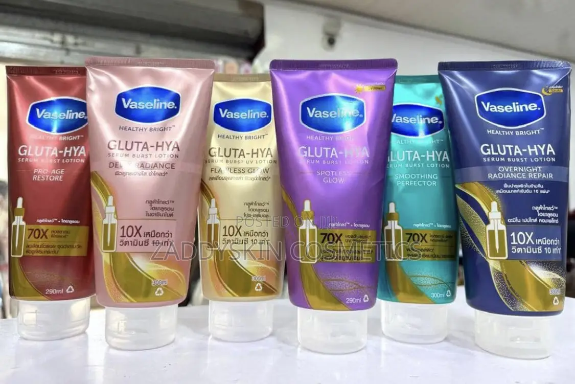 Vaseline Gluta-Hya, Vaseline Cocoa/B3 Oil