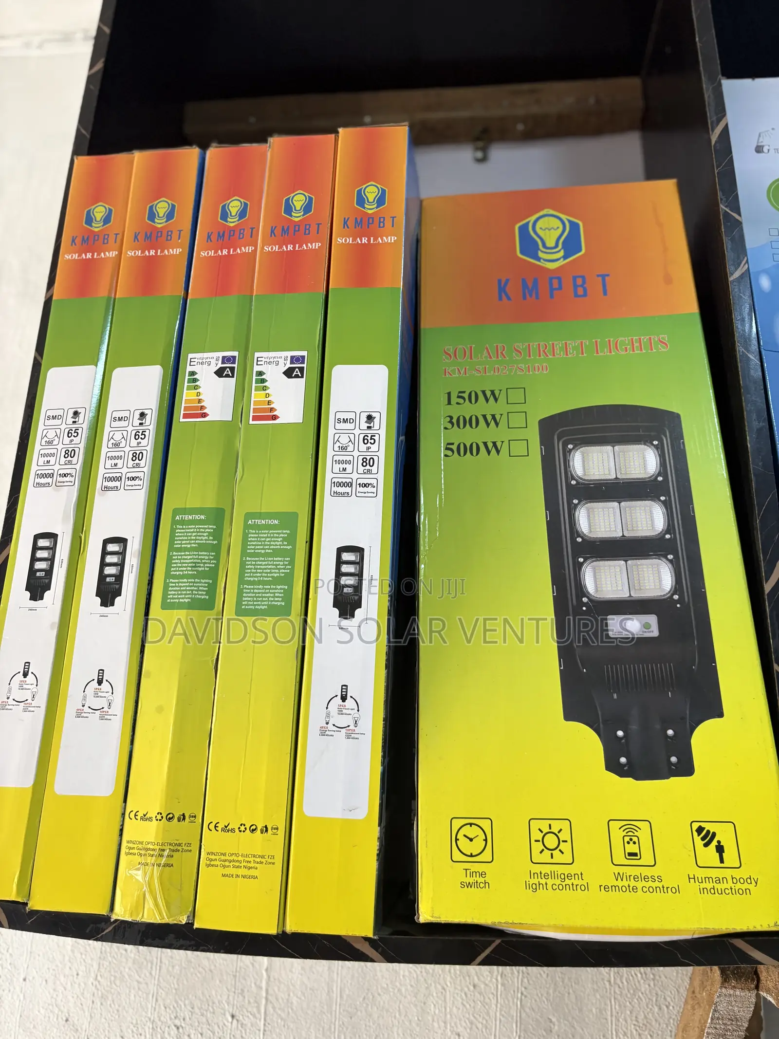 500w Divided 3eyes KMBPT Solar Street Light