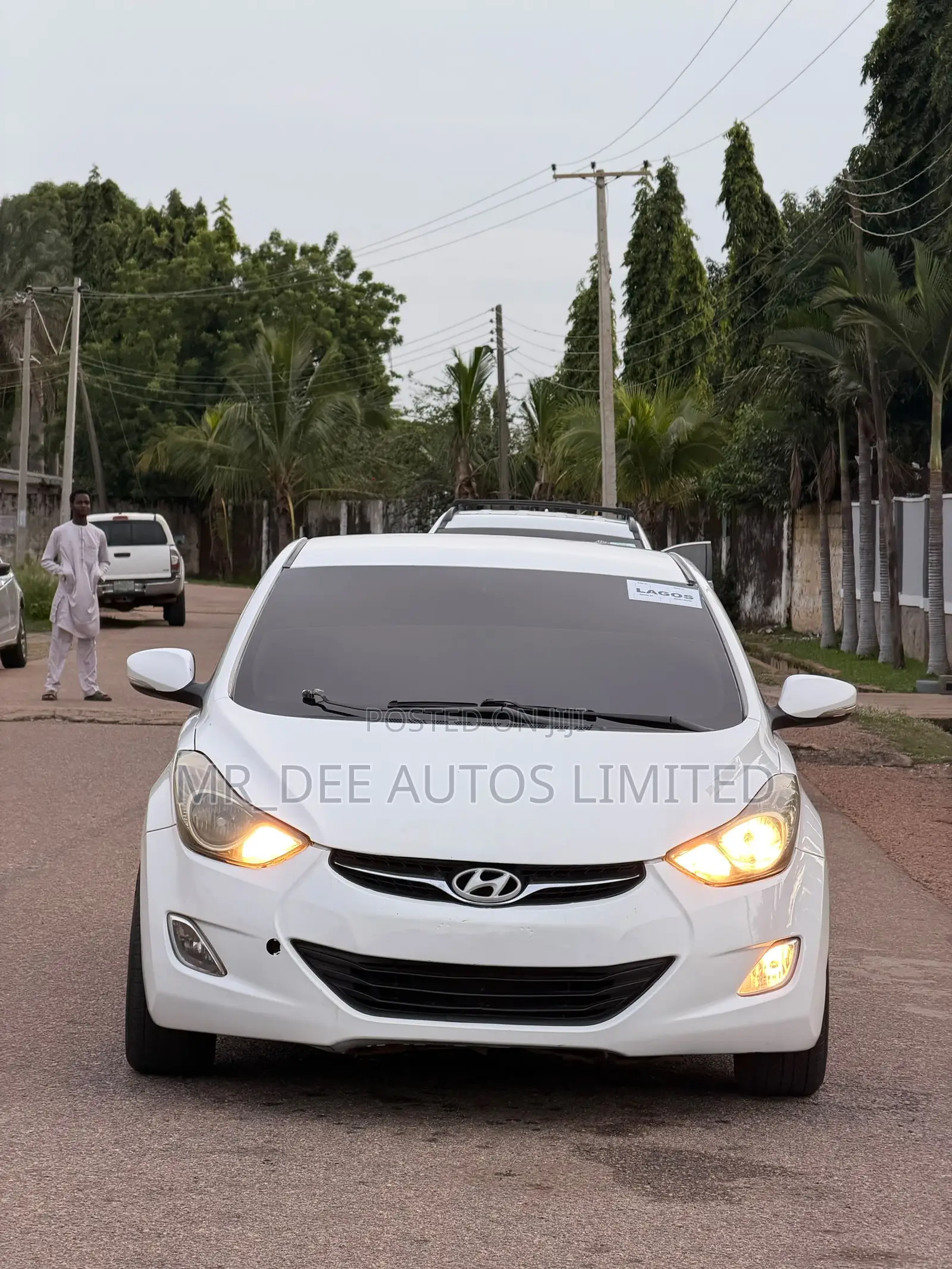 Hyundai Elantra 2013 White