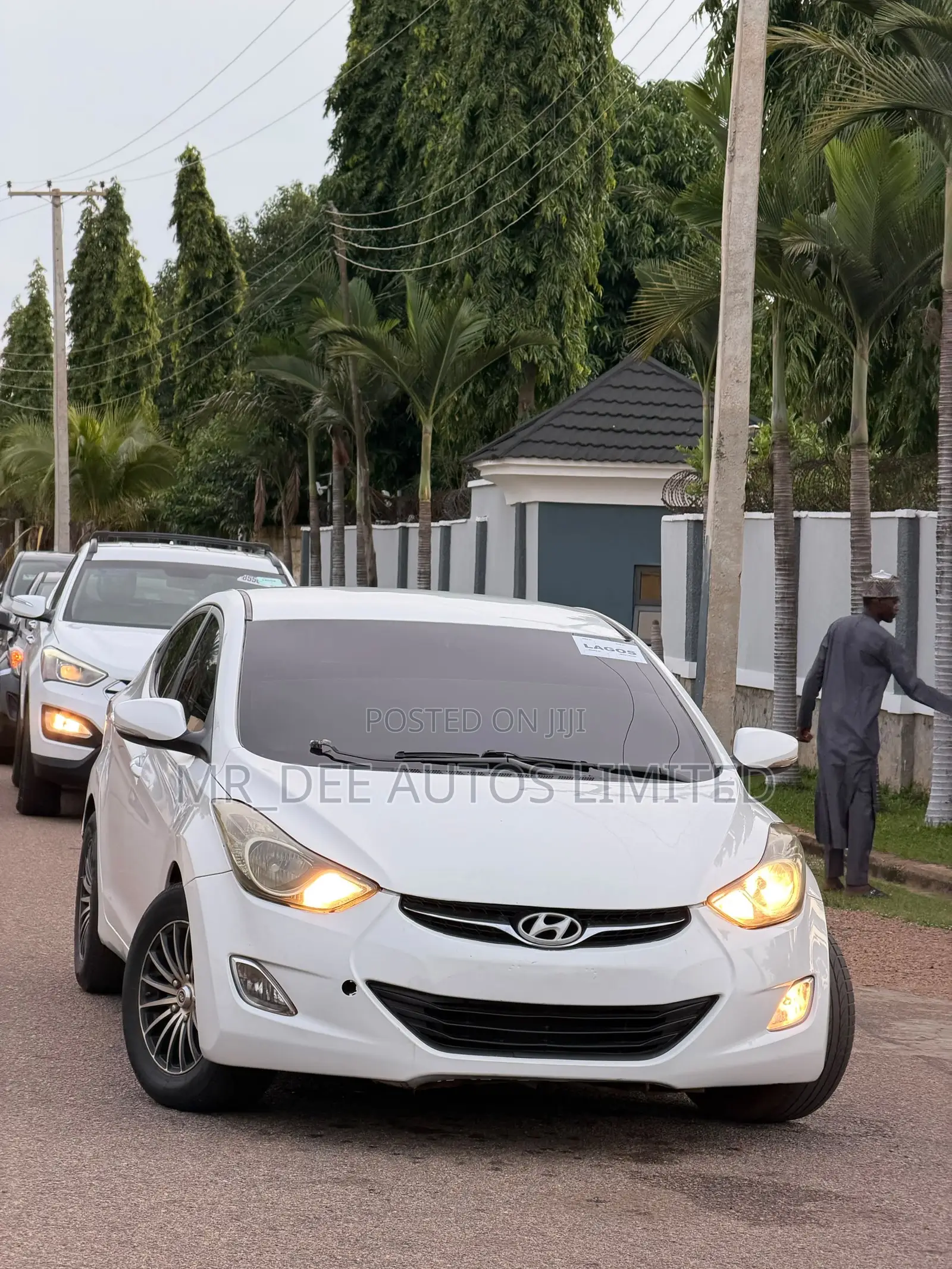Hyundai Elantra 2013 White