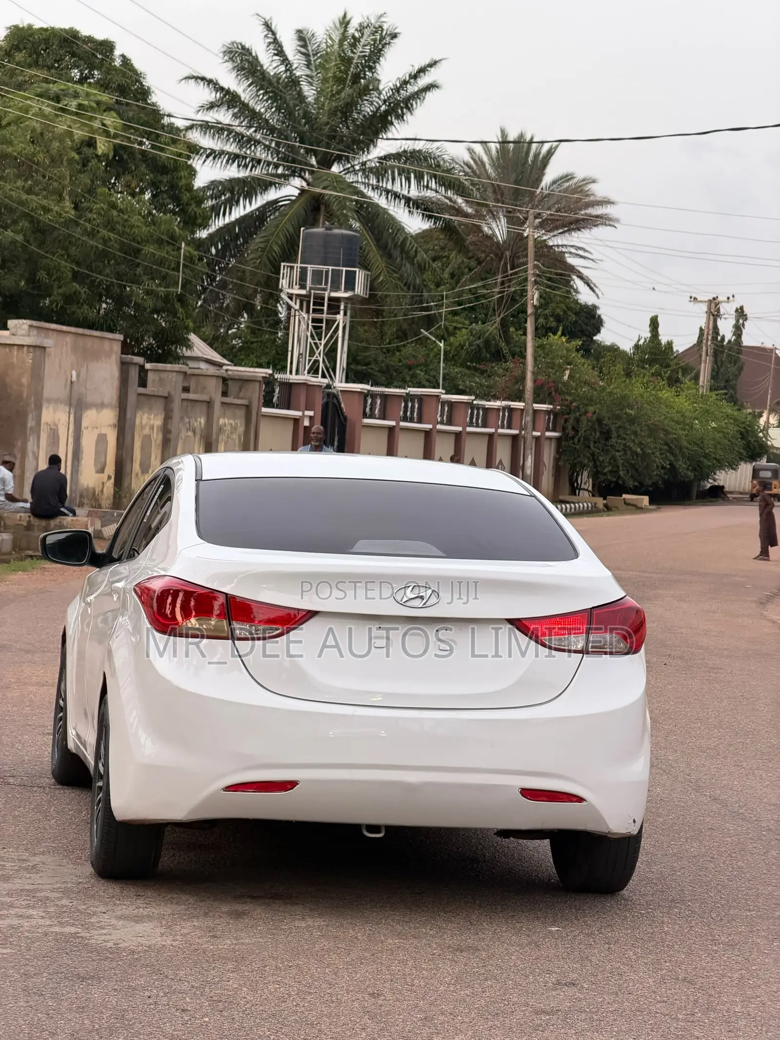 Hyundai Elantra 2013 White
