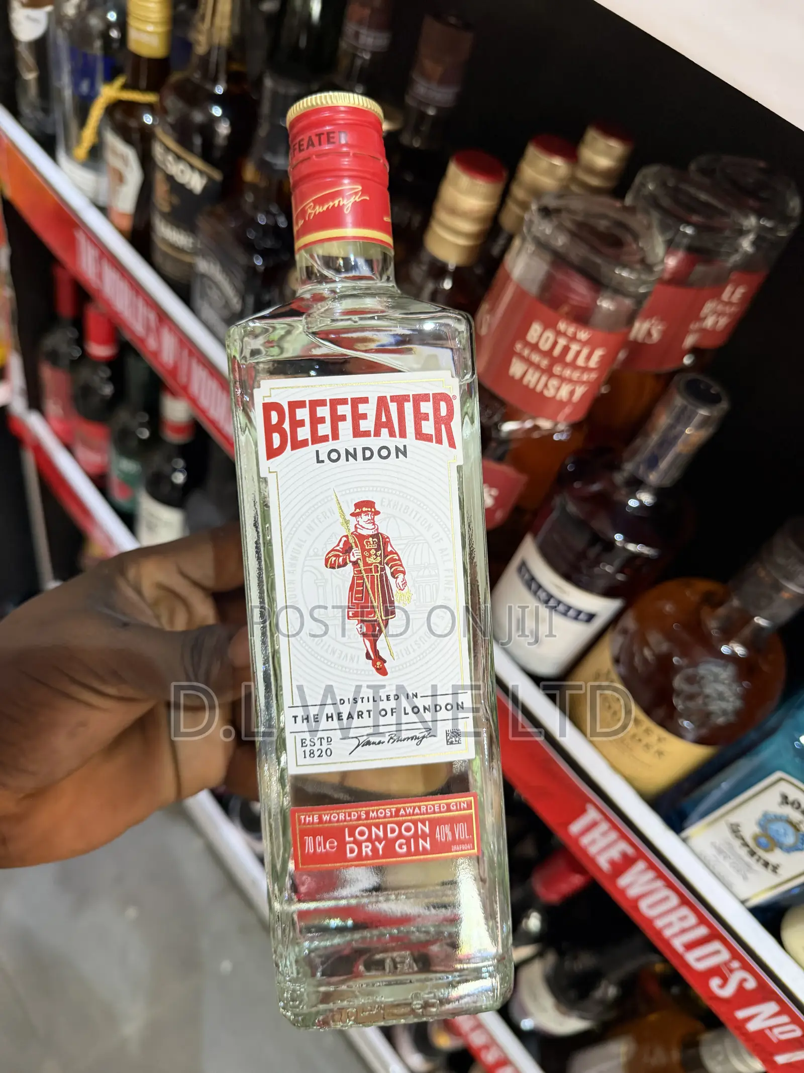 Beefeater London Dry Gin Carton of 12 Bottles