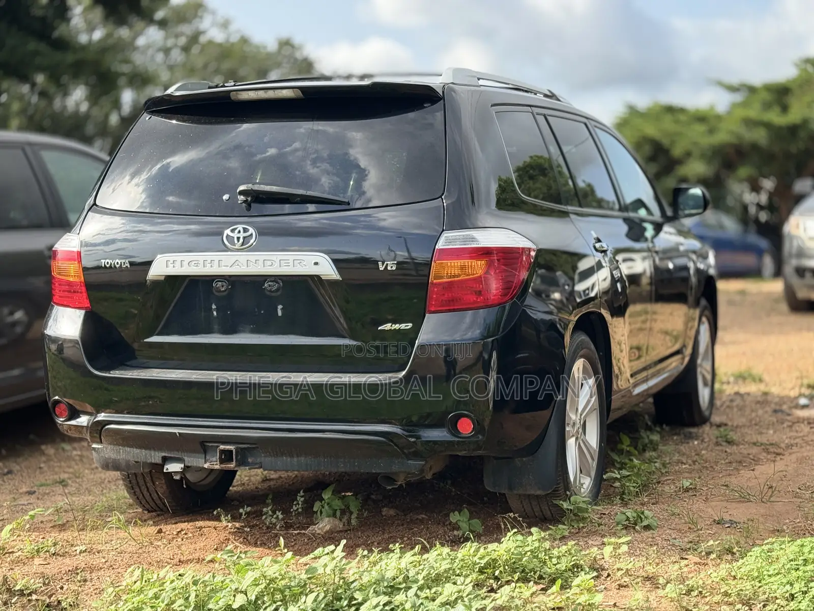 Toyota Highlander Limited 4x4 2008 Black