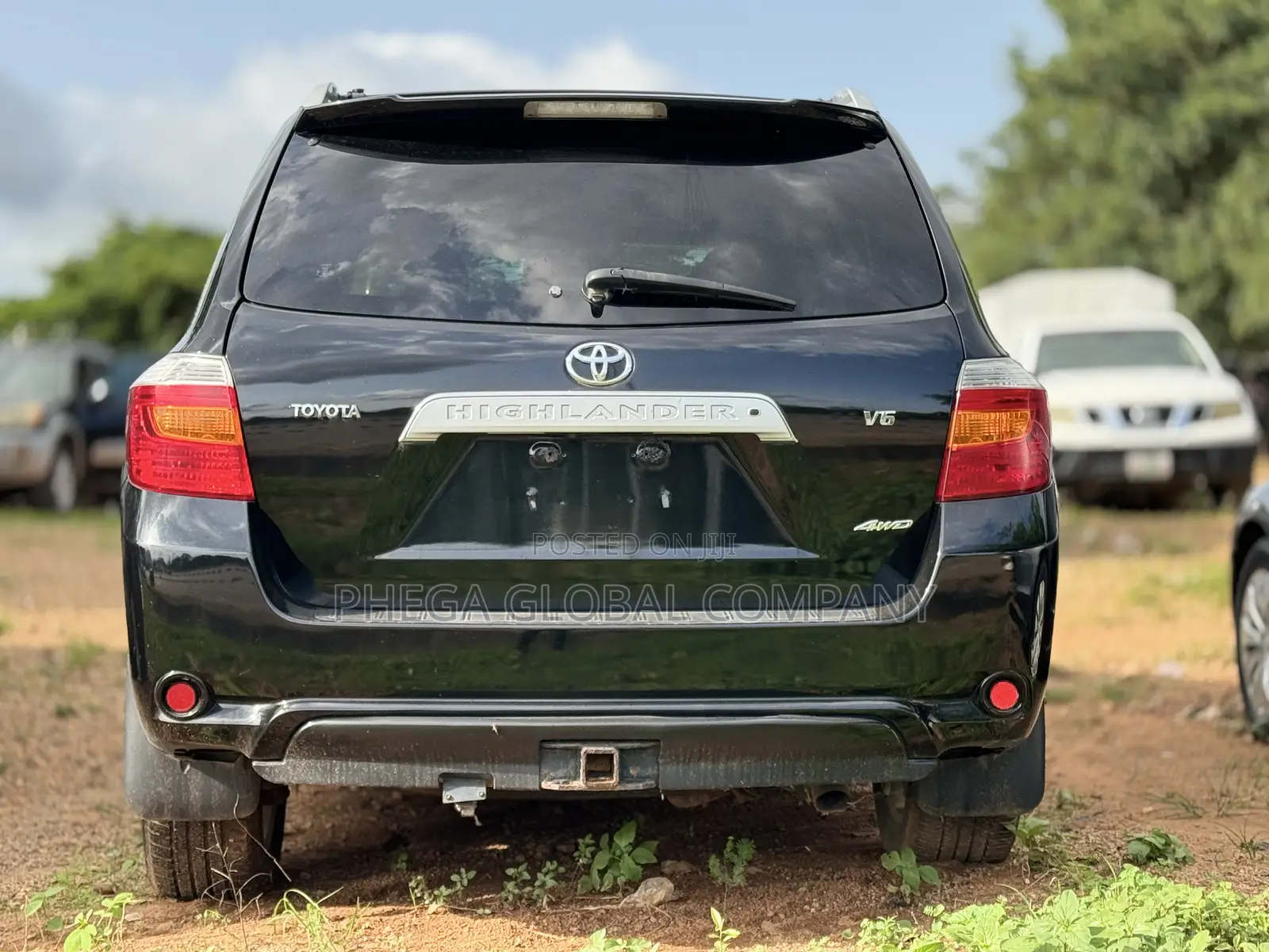 Toyota Highlander Limited 4x4 2008 Black