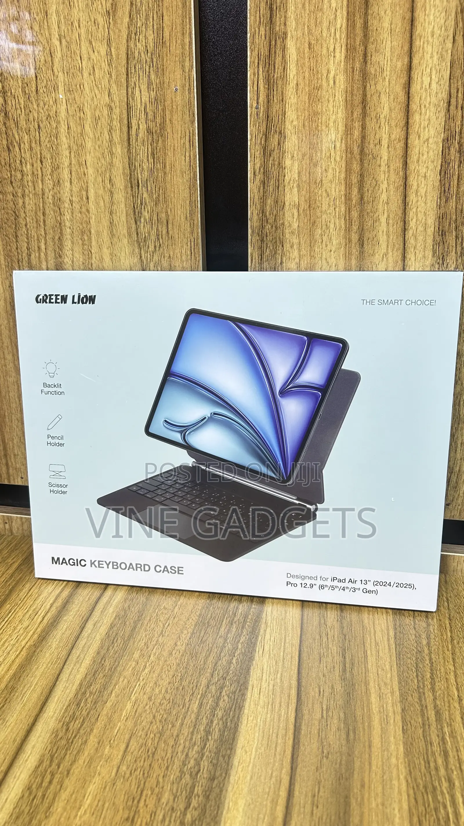 Green Lion Keyboard for iPad Air 13 Inches
