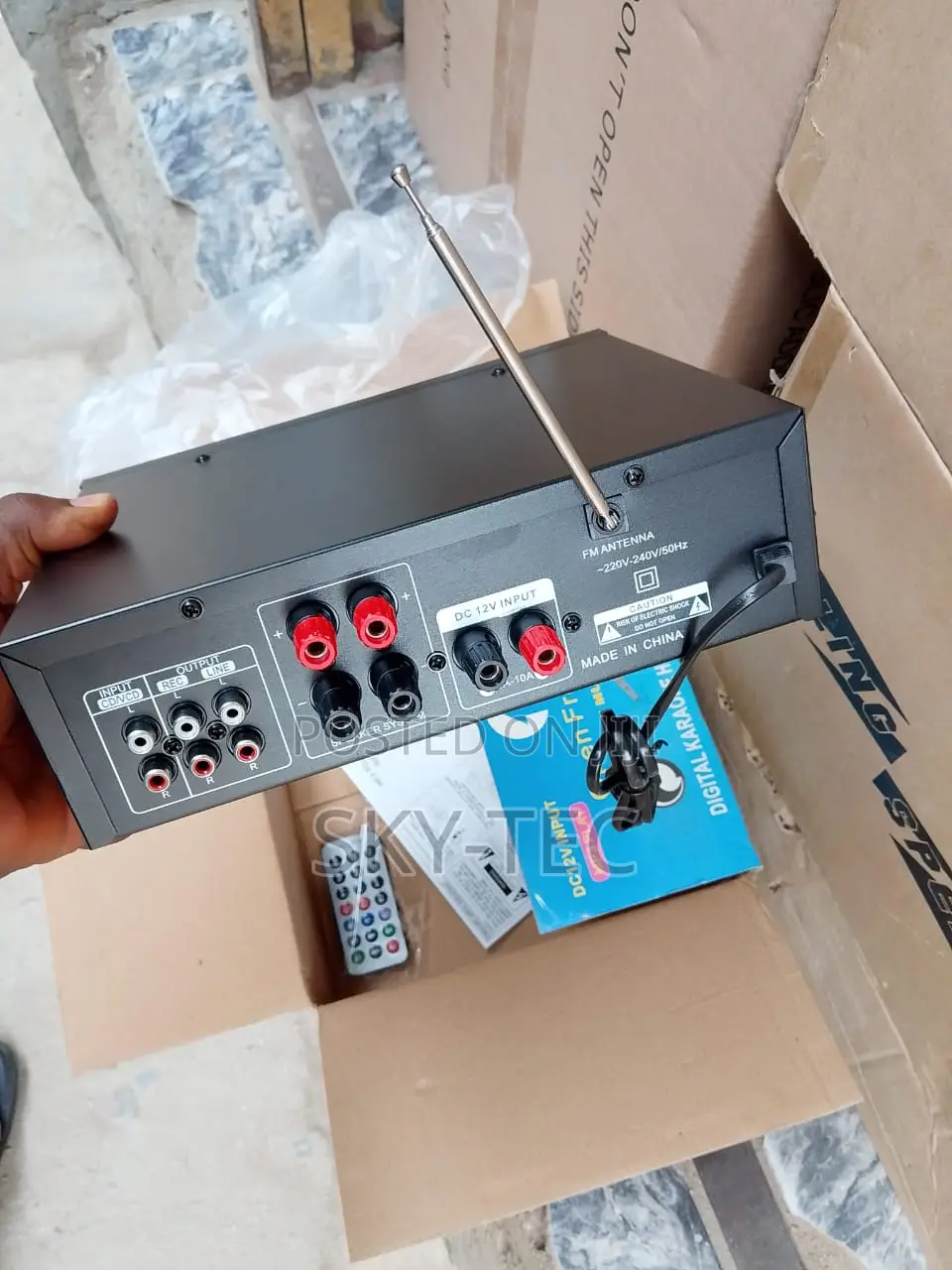 Original Karaoke Table Power Amplifier Bluetooth USB 300watts