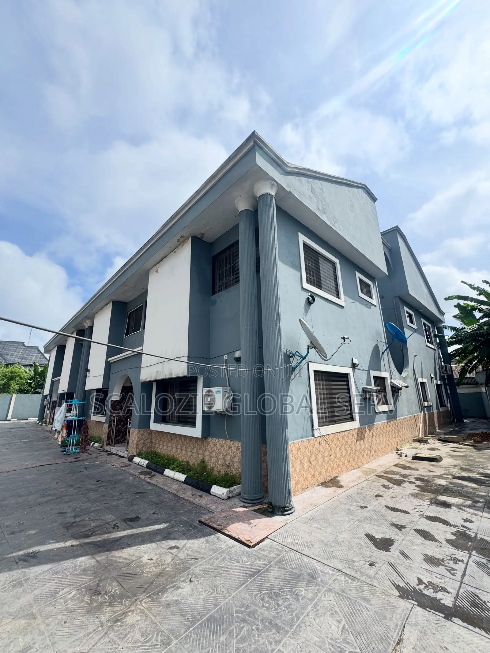 8 Units of 2 Bedroom Duplex With C of O on Almost 3 Plot
