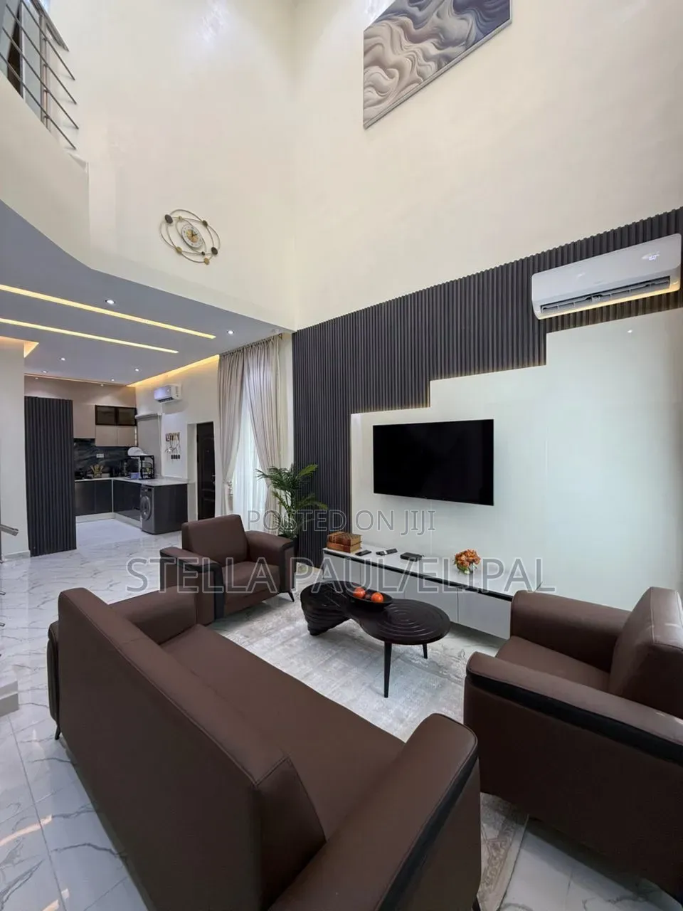 Furnished 3bdrm Duplex in Capital Loft, Eleko for sale