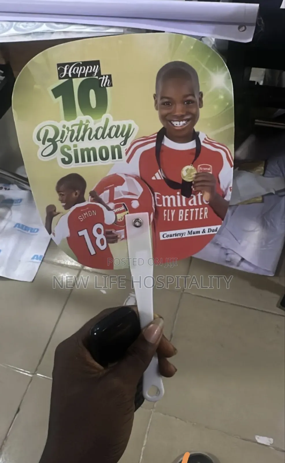 Customized Plastic Handfan,soverniers | Wedding | Church Event | Bulk
