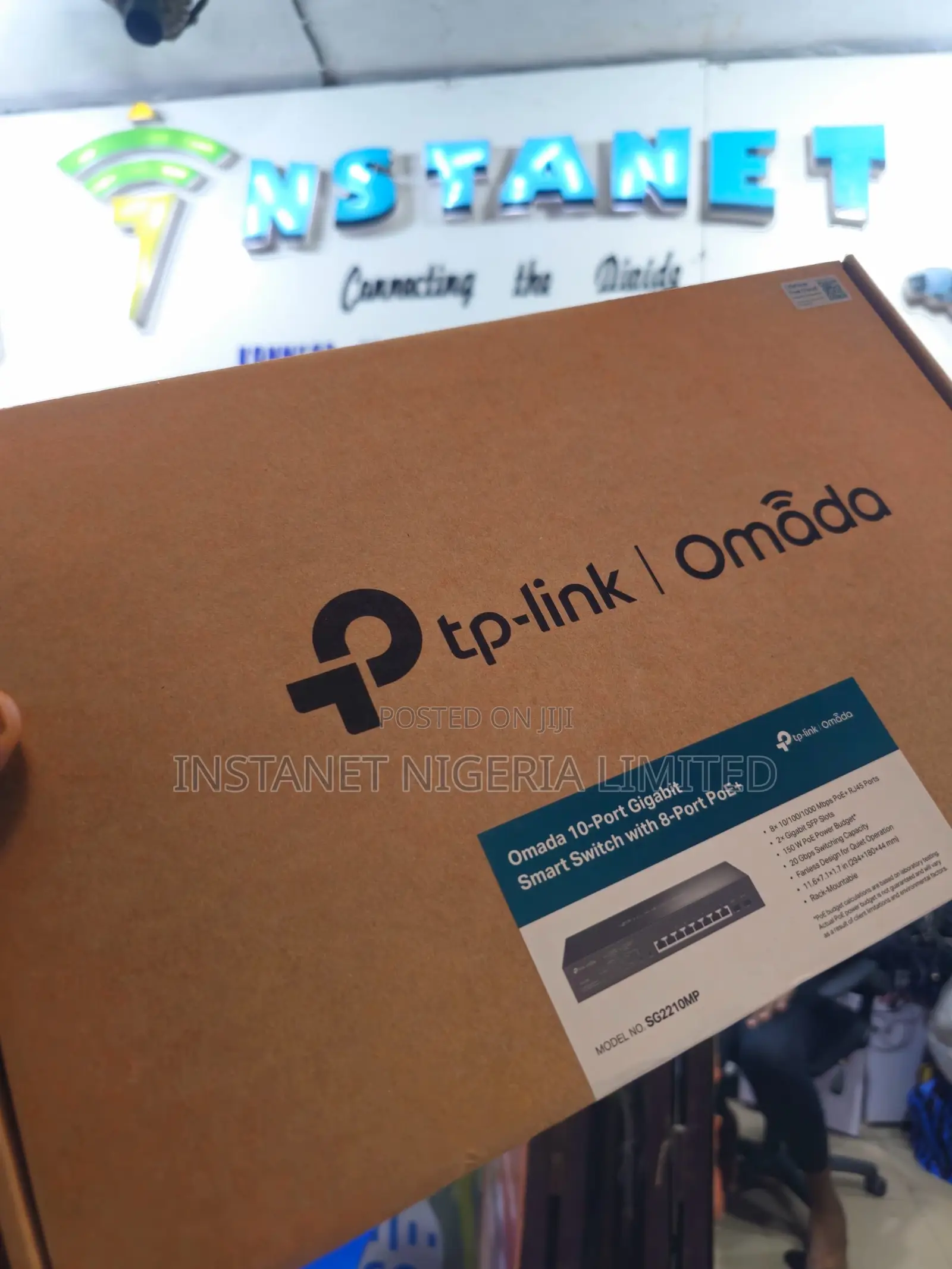 TP-Link Omada 10-Port Gigabit Smart Switch With 8-Port PoE+