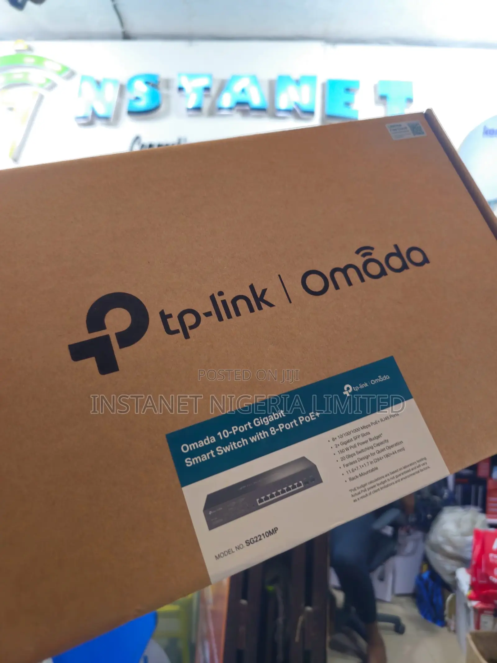 TP-Link Omada 10-Port Gigabit Smart Switch With 8-Port PoE+