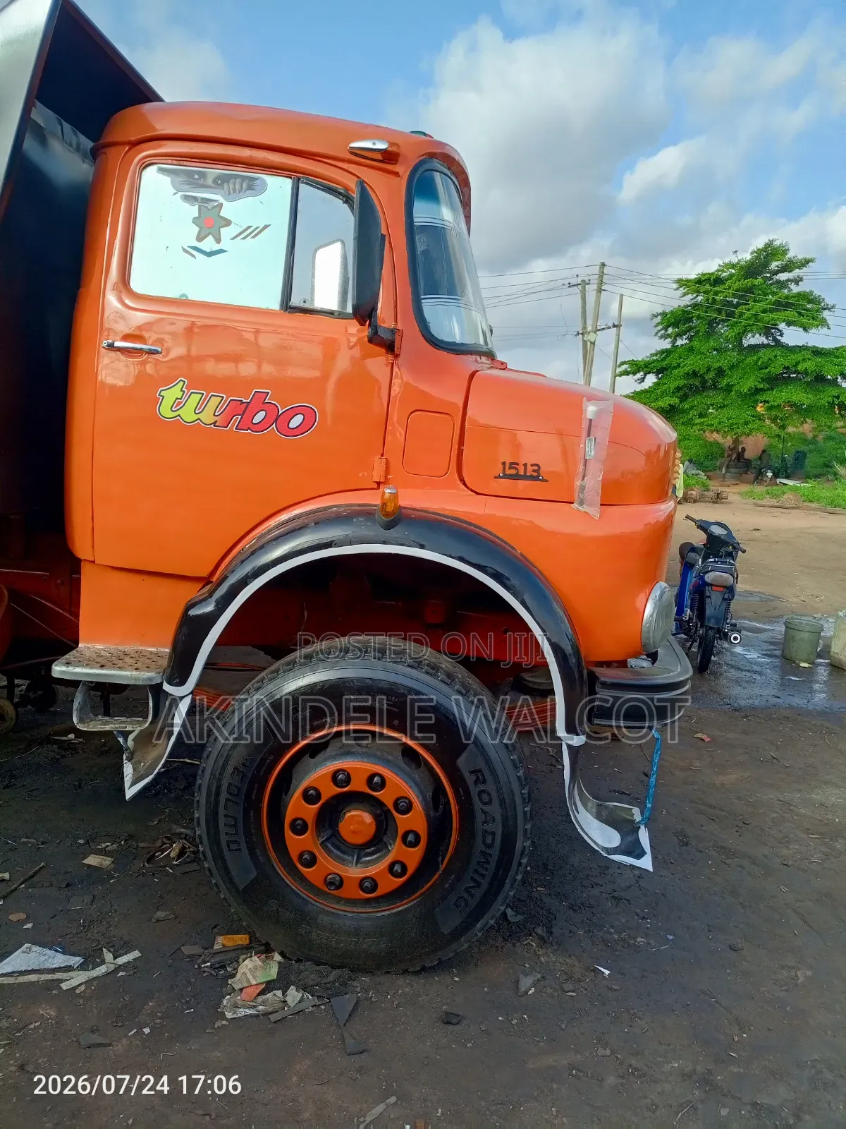 Mercedes Benz Tipper.