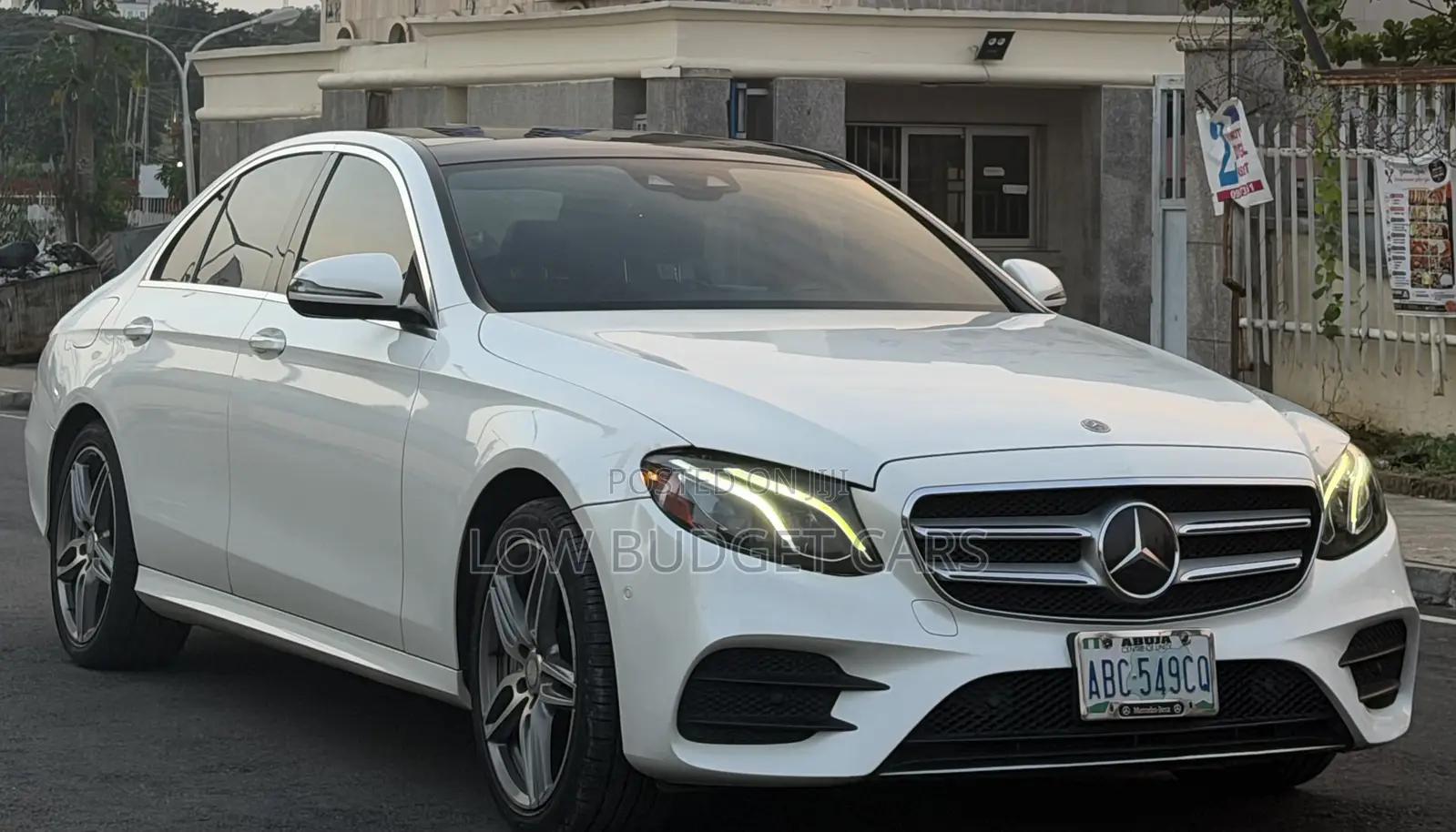 Mercedes-Benz E300 4Matic AWD Sedan (2.0L 4cyl 9A) 2017 White