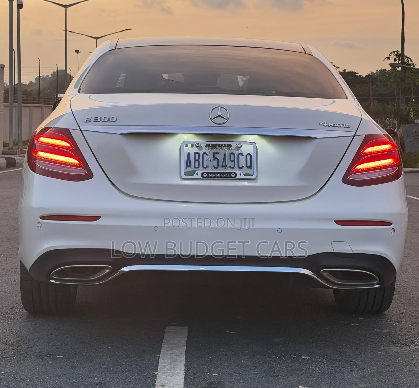 Mercedes-Benz E300 4Matic AWD Sedan (2.0L 4cyl 9A) 2017 White