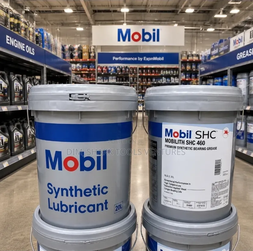 20L Mobil Synthetic Lubricant/Mobilith SHC460 Synthetic Bearing Grease