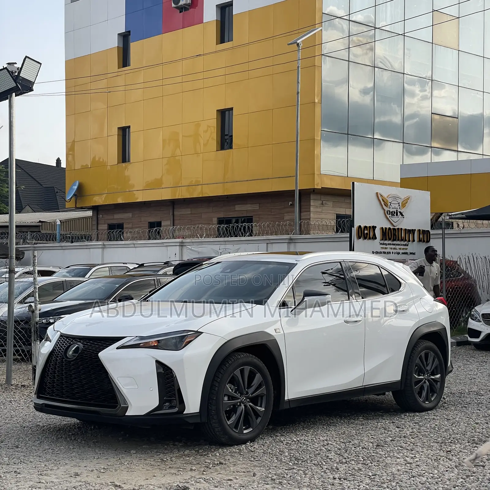 Lexus UX 200 2019 White