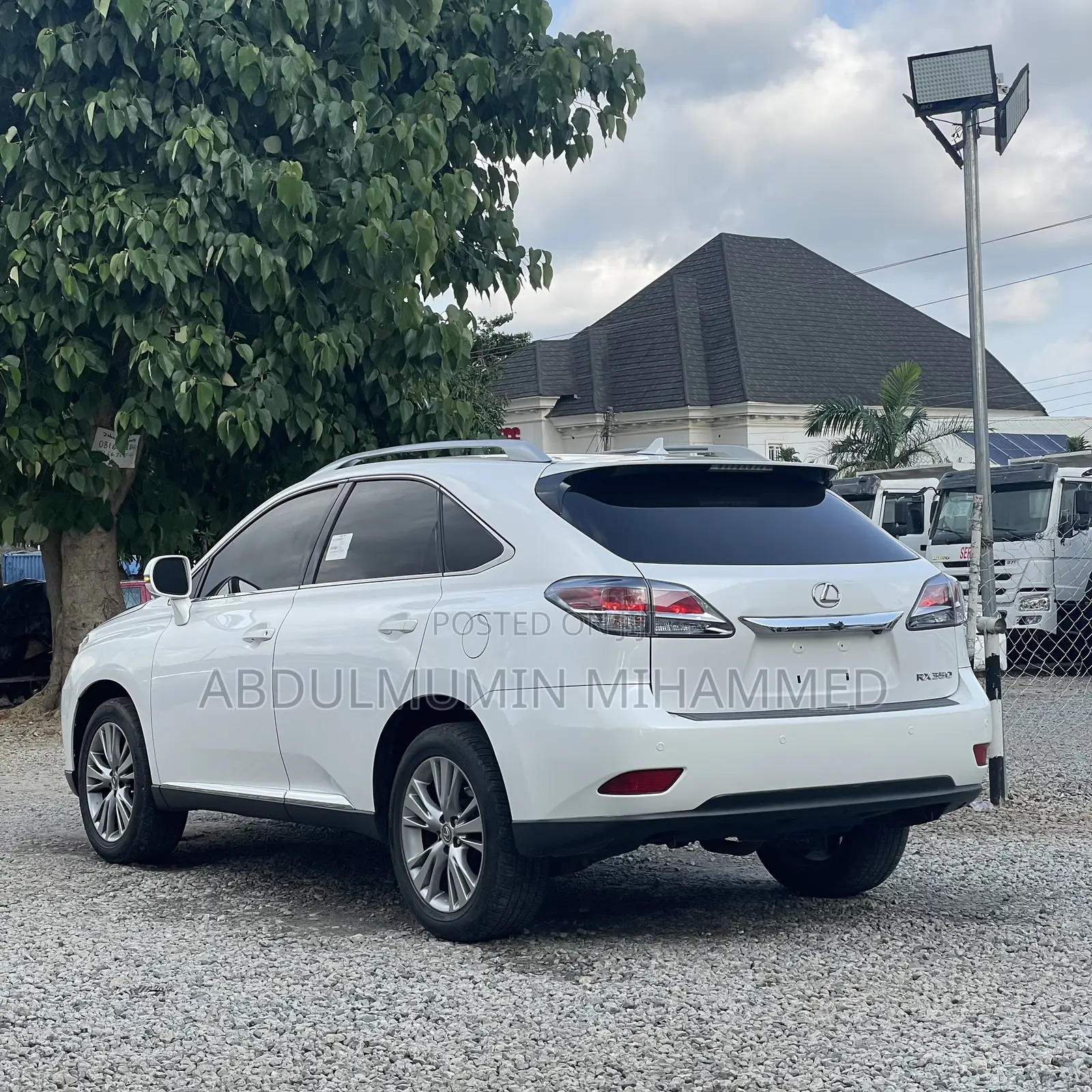 Lexus RX 350 AWD 2013 White