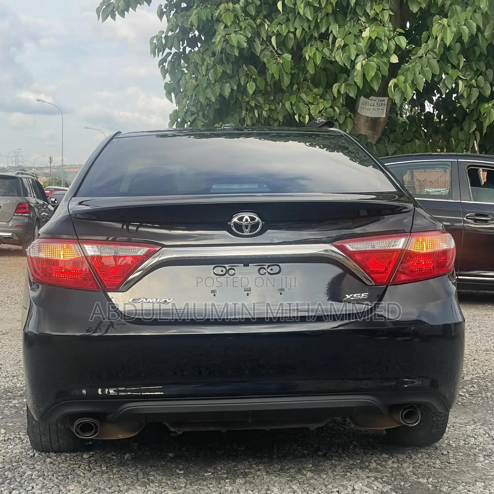 Toyota Camry XSE 4dr Sedan (2.5L 4cyl 6A) 2015 Black