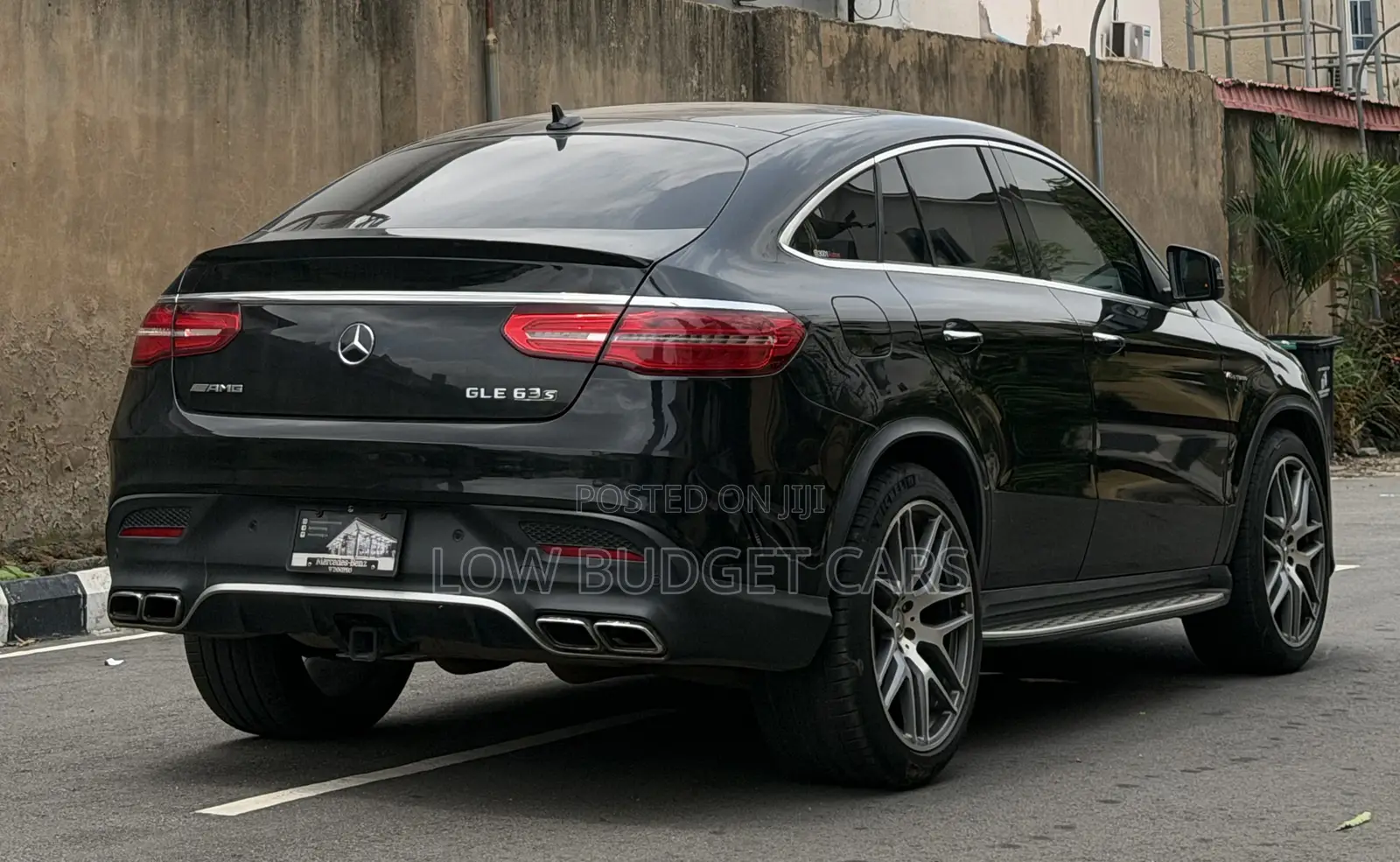 Mercedes-Benz GLE-Class AMG GLE 63 4MATIC 2017 Black