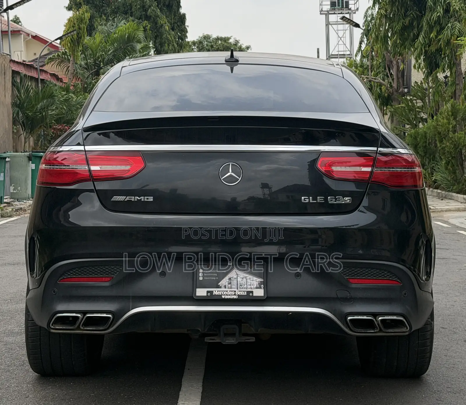Mercedes-Benz GLE-Class AMG GLE 63 4MATIC 2017 Black