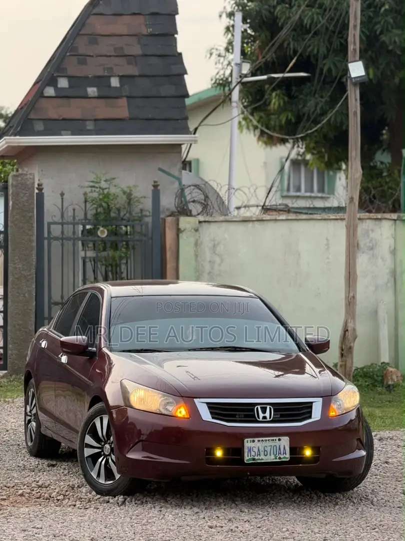 Honda Accord 2008 Maroon