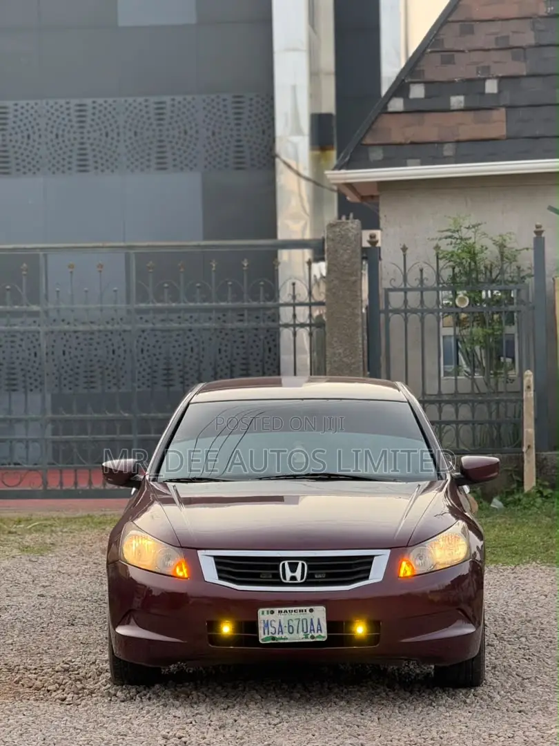 Honda Accord 2008 Maroon