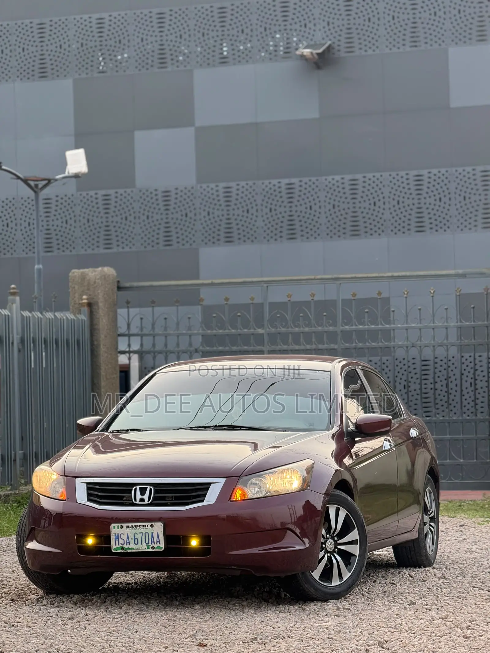 Honda Accord 2008 Maroon