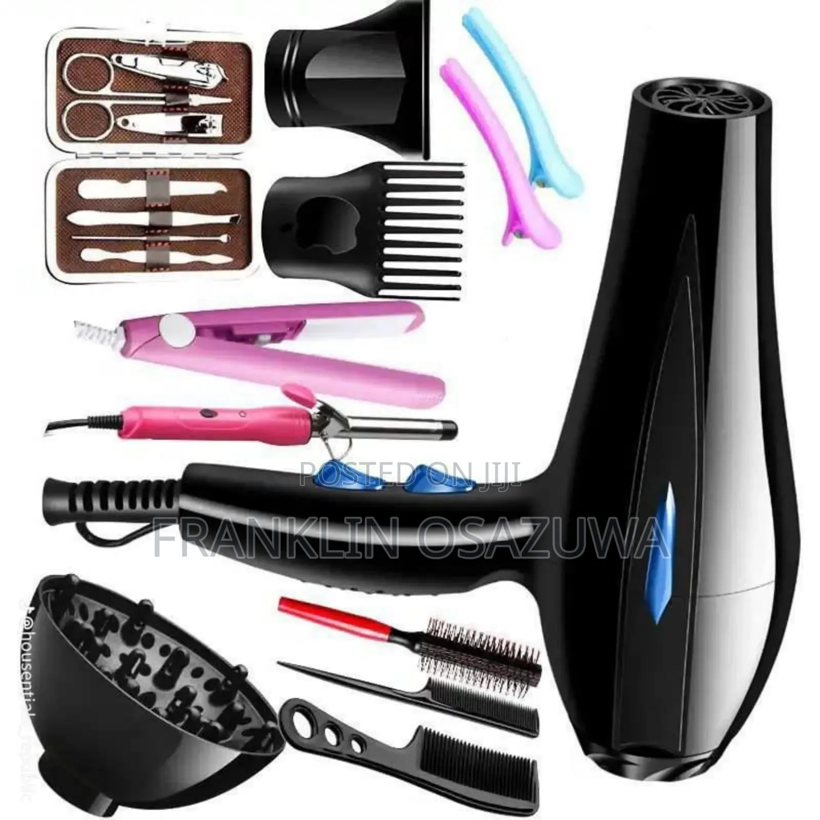 General Hair Styling Set Sonar 12 in 1 Combo